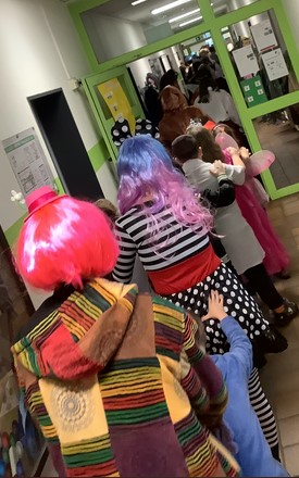 Polonaise durch den Flur