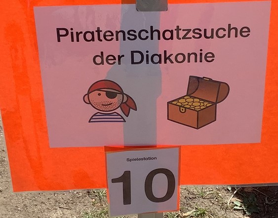 Piratenschatzsuche der Diakonie