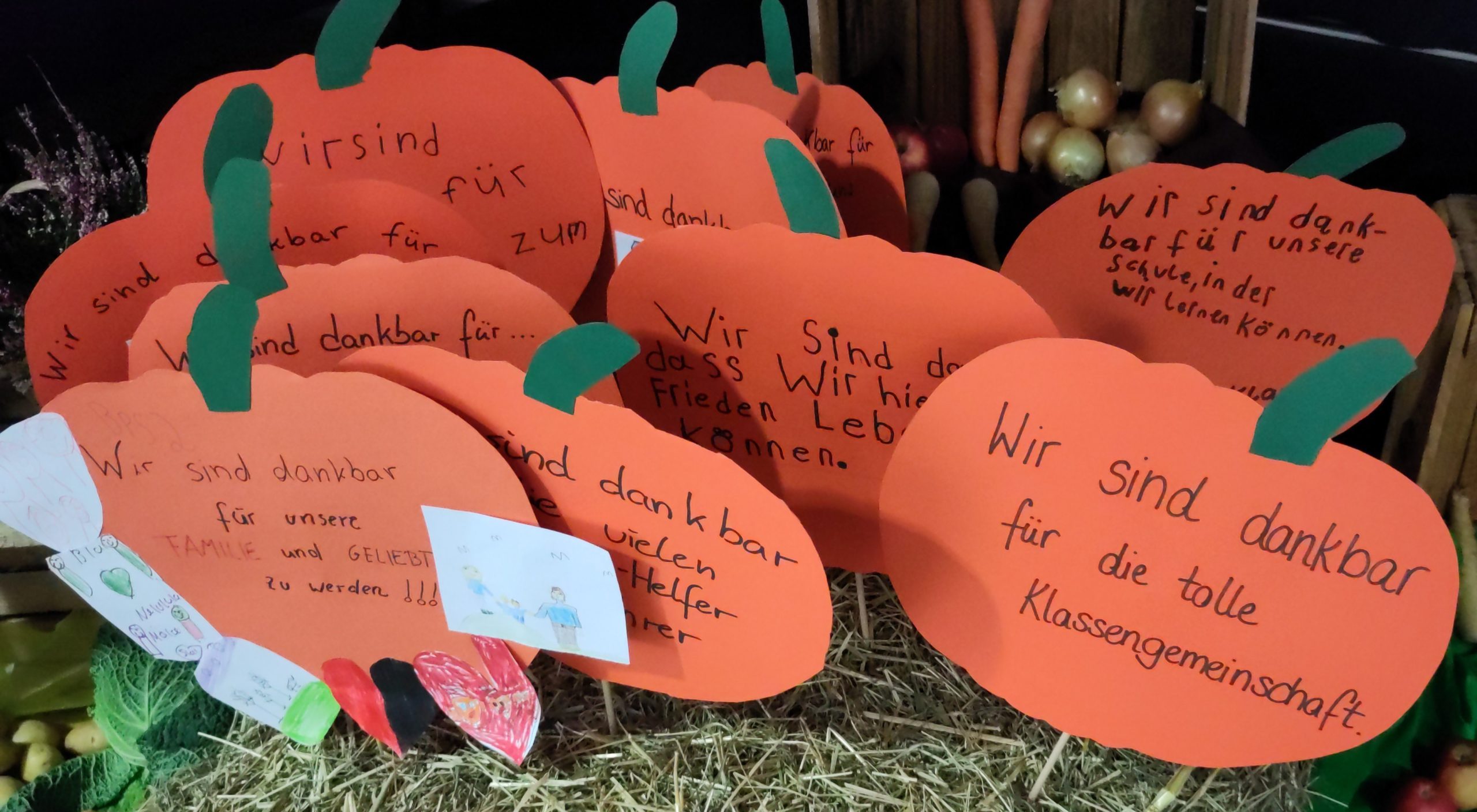 Wofür wir dankbar sind